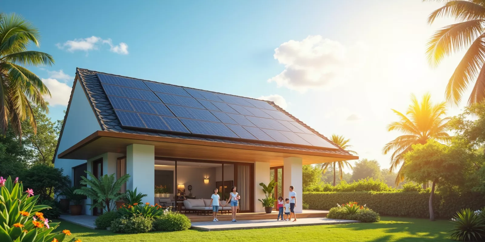 Cómo los paneles solares están reduciendo costos operativos en residenciales.
